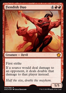 Fiendish Duo Game Night 2019